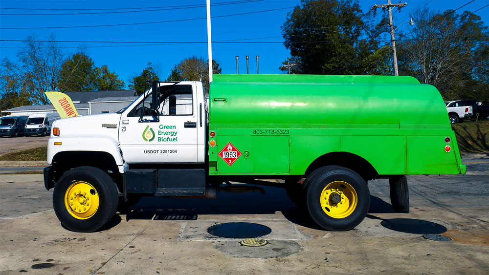 Green Energy - Our Fleet of Trucks - Diesel Delivery